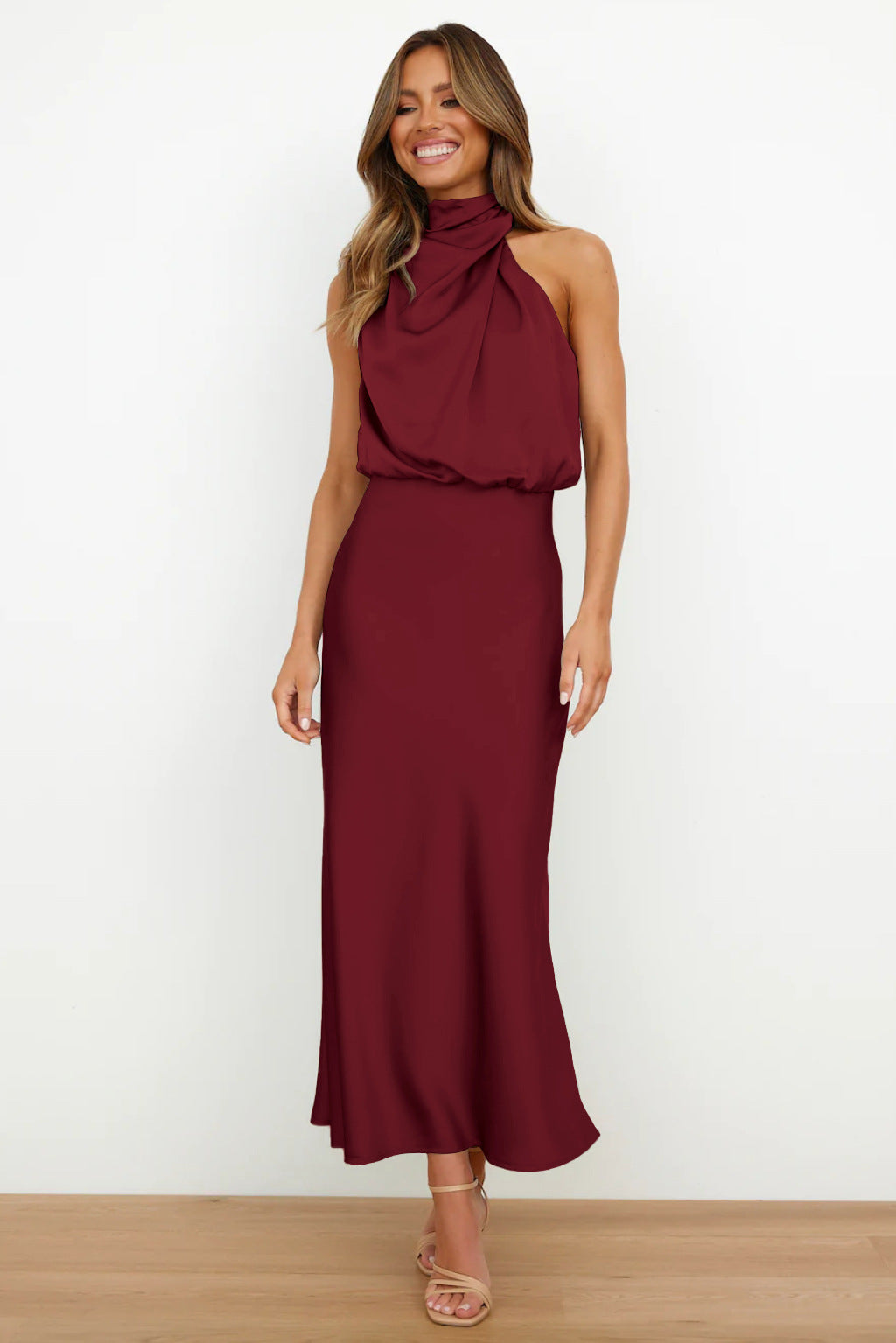 DressBetty - Sleeveless Off Shoulder Bodycon Elegant Maxi Dresses Wedding