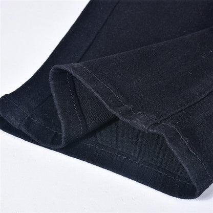 DressBetty - Women Low Waist Vintage Straight Denim Trousers Cyber Y2k Goth Pants Fashion Mom Jeans