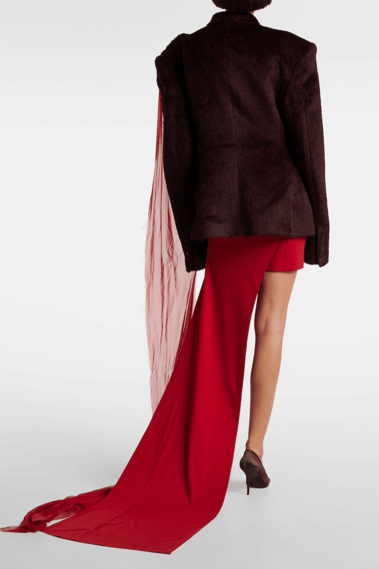 Saoirse Floral Fringe Embellished Blazer