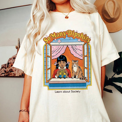 DressBetty - Satan Demon T-shirt Horror Devil Retro T-shirt