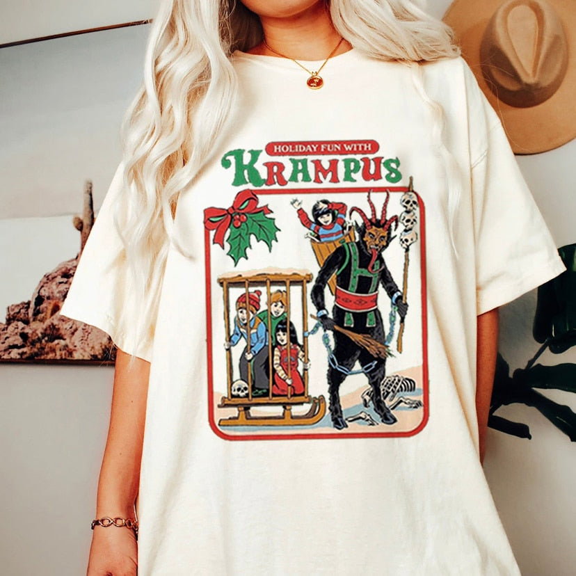 DressBetty - Satan Demon T-shirt Horror Devil Retro T-shirt