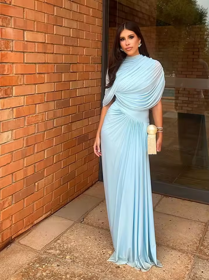 Aurelia | Sculpted Pleated Goddess Gown