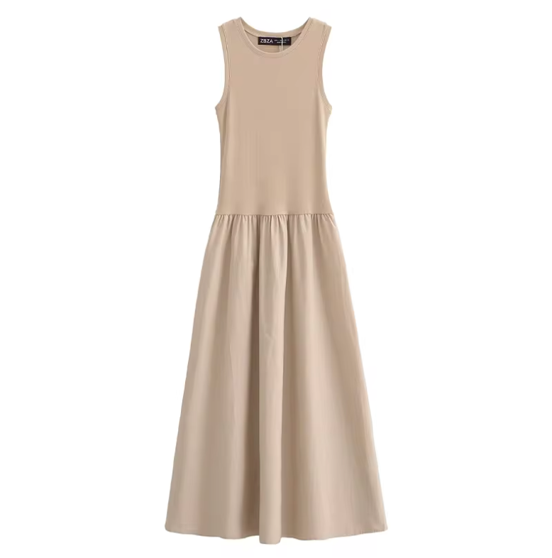 Margot | Sleeveless Cotton Maxi Dress