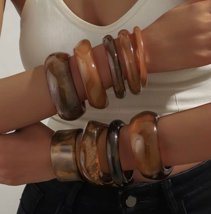 Amber Mood Bangles
