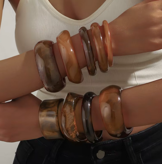 Amber Mood Bangles