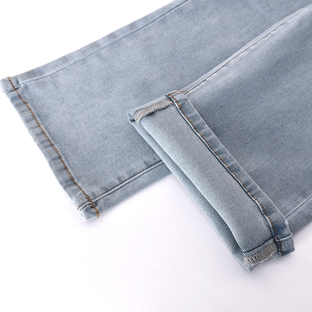 DressBetty - Women Low Waist Vintage Straight Denim Trousers Cyber Y2k Goth Pants Fashion Mom Jeans