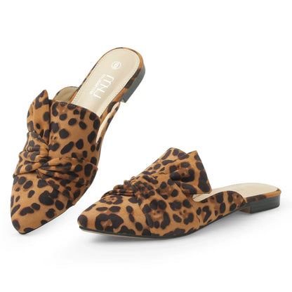 Selah Pointed-Toe Mules | Casual & Comfortable Half Slippers for Women