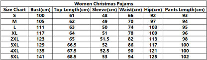 DressBetty - Merry Christmas Pajamas Set Casual Matching Set Full Sleeve Tops+Pants 2 Pieces