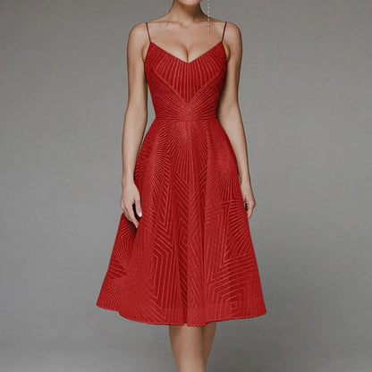 DressBetty - 2024 Luxurious Long Formal Party Elegant Evening Midi Dress