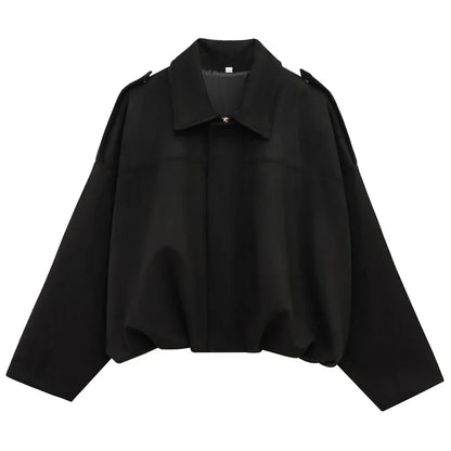 VIRAL Suedine Bomber Jacket