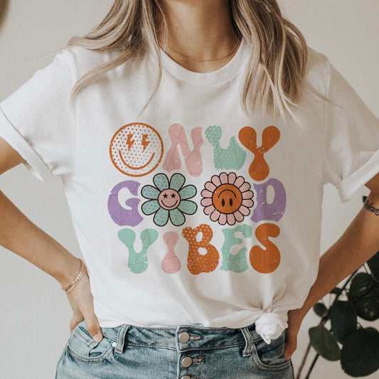DressBetty - Smile Letter Tshirt Sweet Short Sleeve Women 90s Graphic