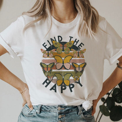 DressBetty - Smile Letter Tshirt Sweet Short Sleeve Women 90s Graphic