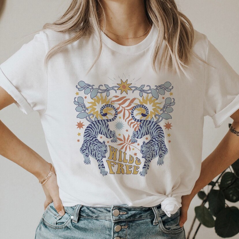 DressBetty - Smile Letter Tshirt Sweet Short Sleeve Women 90s Graphic