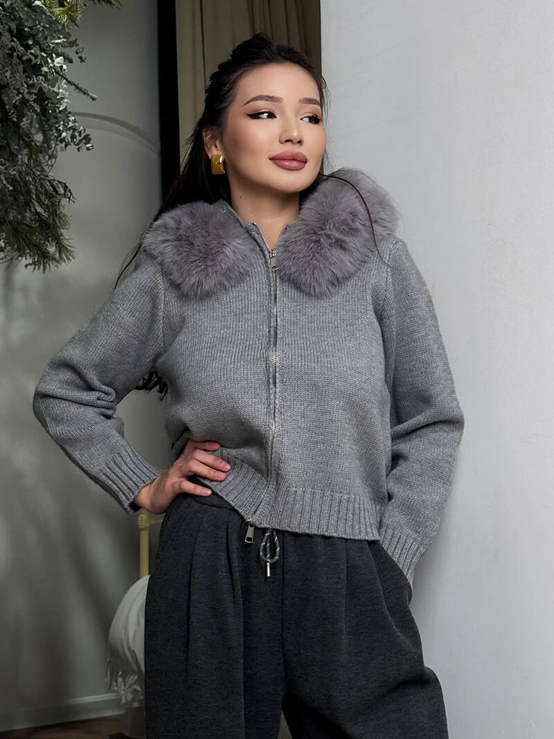 Alison Faux Fur Hoodie