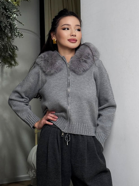 Alison Faux Fur Hoodie