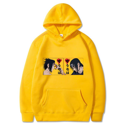 DressBetty - Hot Japanese Anime Print Patchwork Hoodie