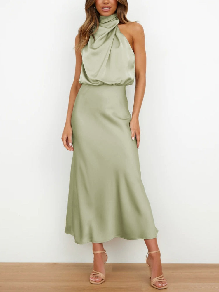 DressBetty - Sleeveless Off Shoulder Bodycon Elegant Maxi Dresses Wedding