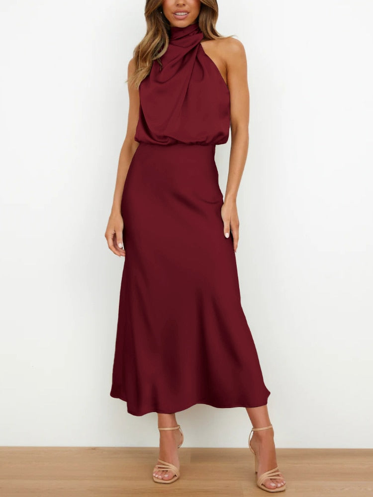 DressBetty - Sleeveless Off Shoulder Bodycon Elegant Maxi Dresses Wedding