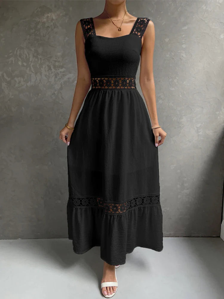 DressBetty - 2024 Sexy Backless Hollow Out Summer Evening Party Boho Dress