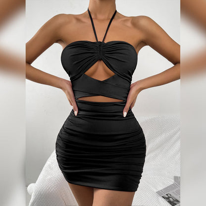 DressBetty - Summer Halter Strapless Women Dress