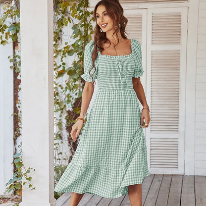 DressBetty - Summer Sexy Backless Bow Beach Dress