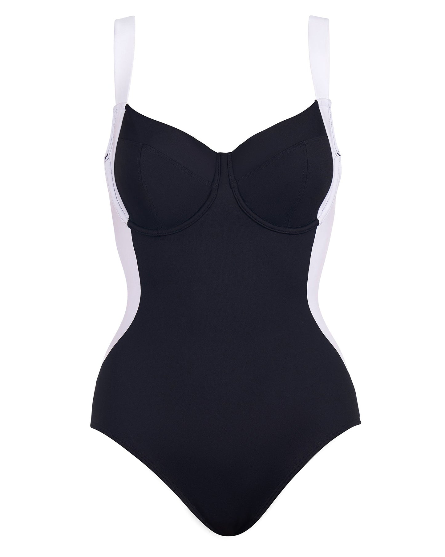 Pamela - Contrast Sculpt One-Piece