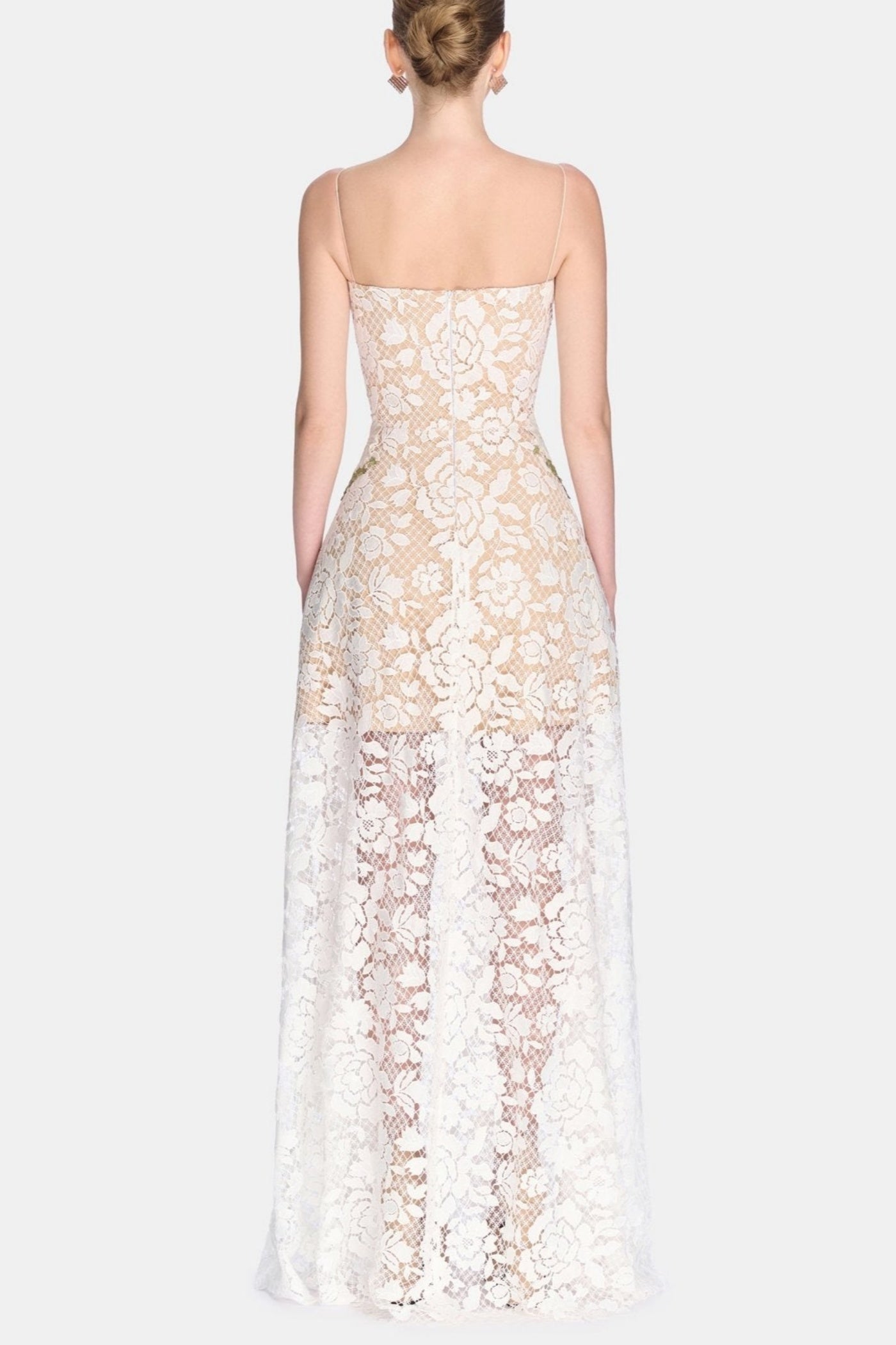 Terrica Floral Lace Maxi Dress