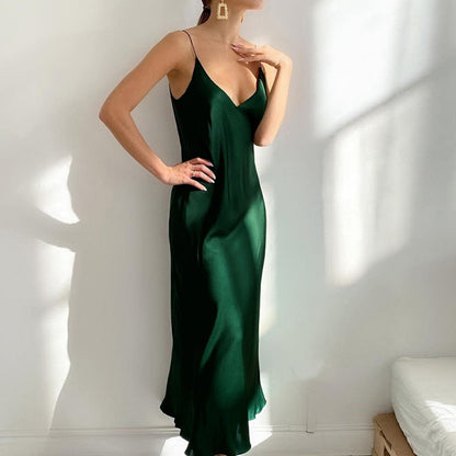DressBetty - Silk Sexy Long Party Dress