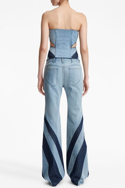 Vivienne Denim Top