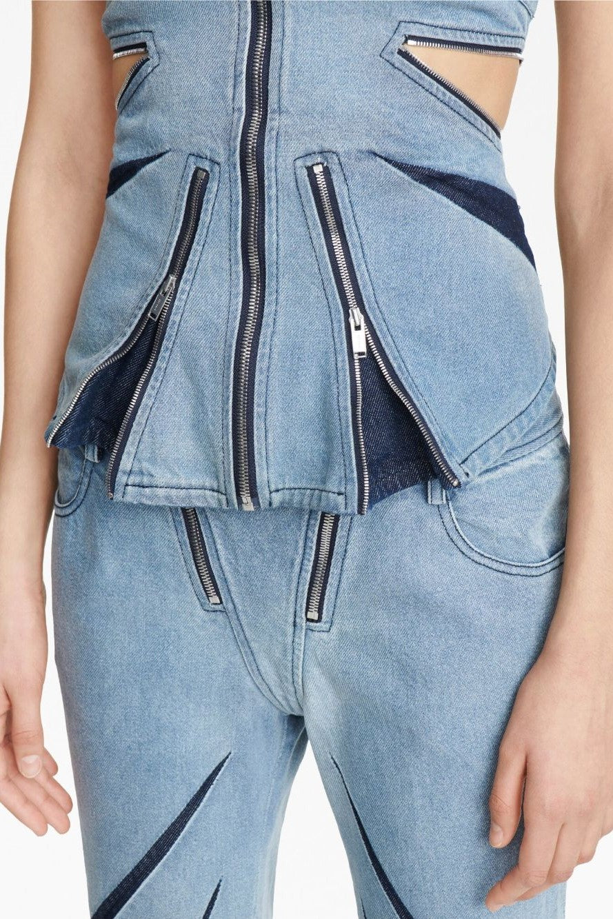 Vivienne Denim Top
