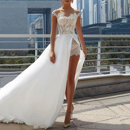 DressBetty - White Prom Dress