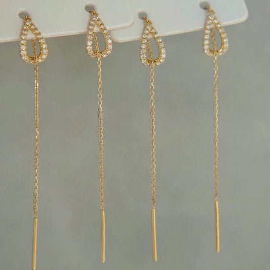 Willow Earring Solid 925 Silver