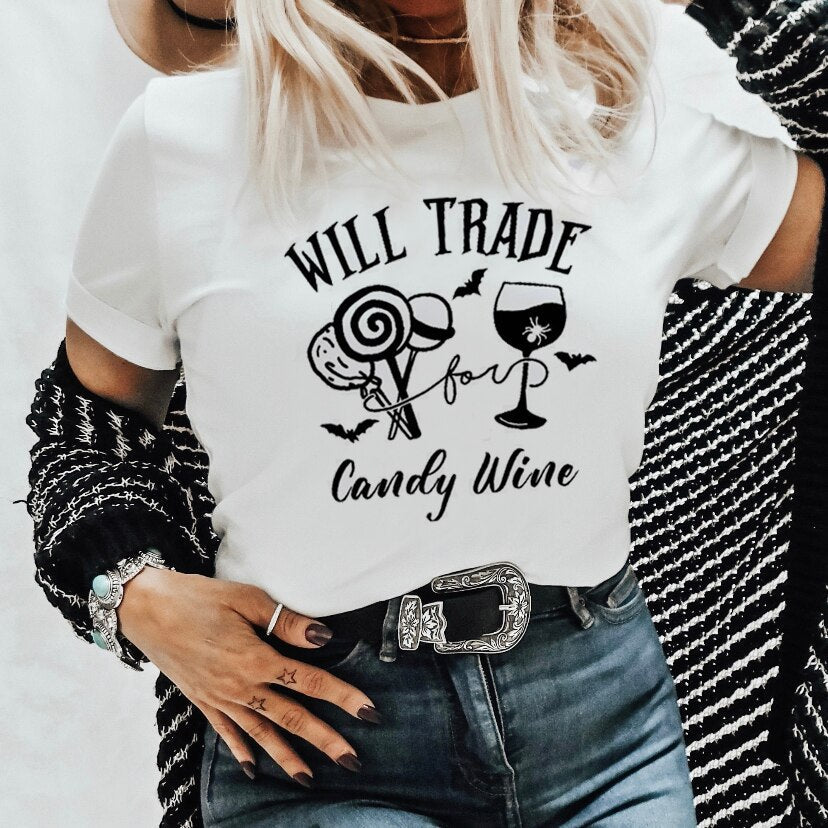 DressBetty - Witch Letter Funny Tshirt Halloween