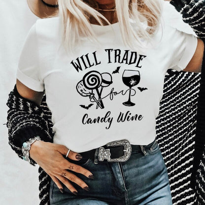 DressBetty - Witch Letter Funny Tshirt Halloween