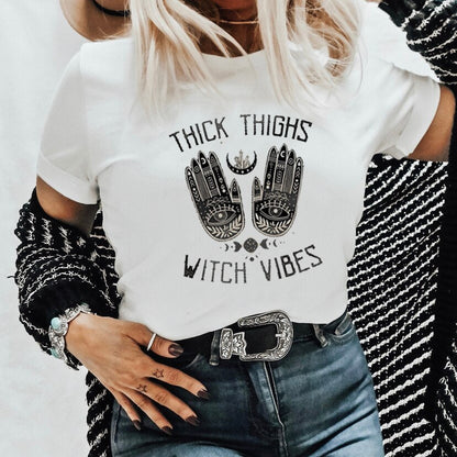 DressBetty - Witch Letter Funny Tshirt Halloween
