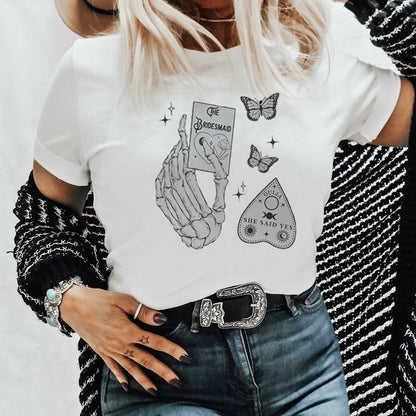DressBetty - Witch Letter Funny Tshirt Halloween