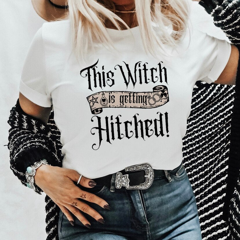 DressBetty - Witch Letter Funny Tshirt Halloween