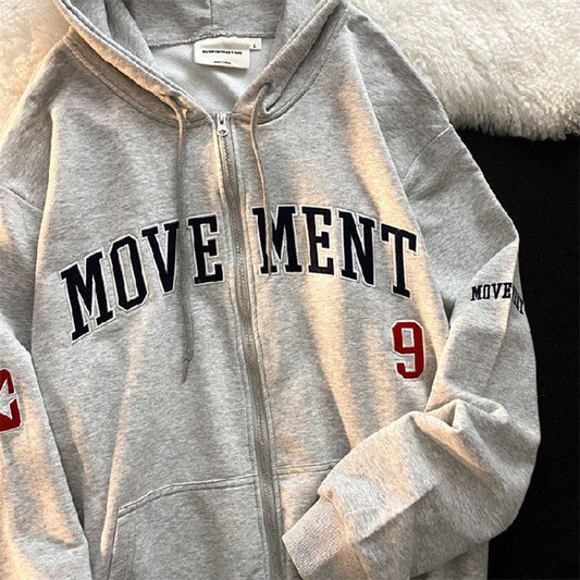 DressBetty - Korean Version Oversized Solid Color Hoodies