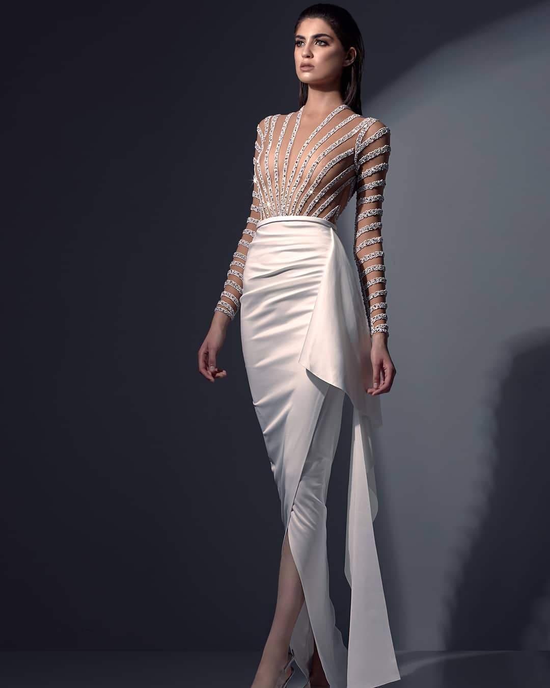 DressBetty - Women Sexy Tight Buttocks Ruffles Prom Dress
