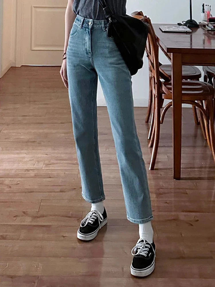 DressBetty - 2024 Relaxed Fit Boyfriend Denim Cargo Y2K Streetwear Straight Leg Jeans