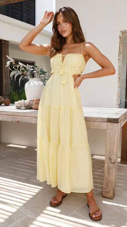 Soleia - Tiered Maxi Dress