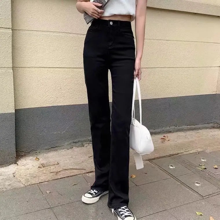 DressBetty - 2024 Cute Low Rise Streetwear Jeans with 2000s Pockets Trim