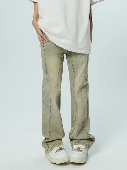 DressBetty - 2024 Korean Baggy Graphic Y2K Jeans