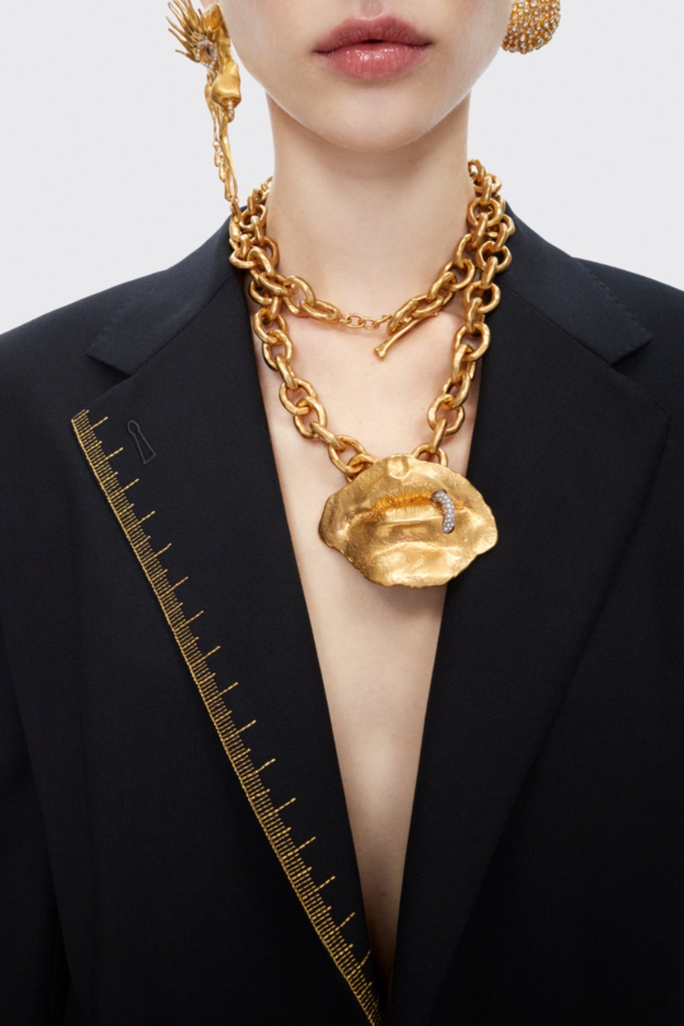 Zeina Measuring Tape Blazer