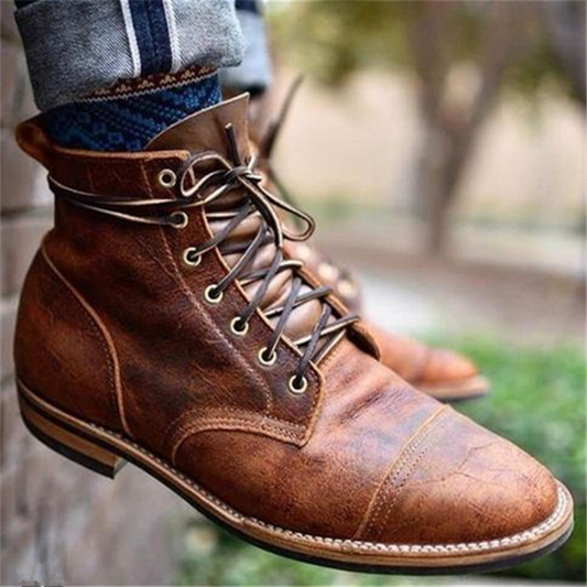 Martial | Leather ankle boots