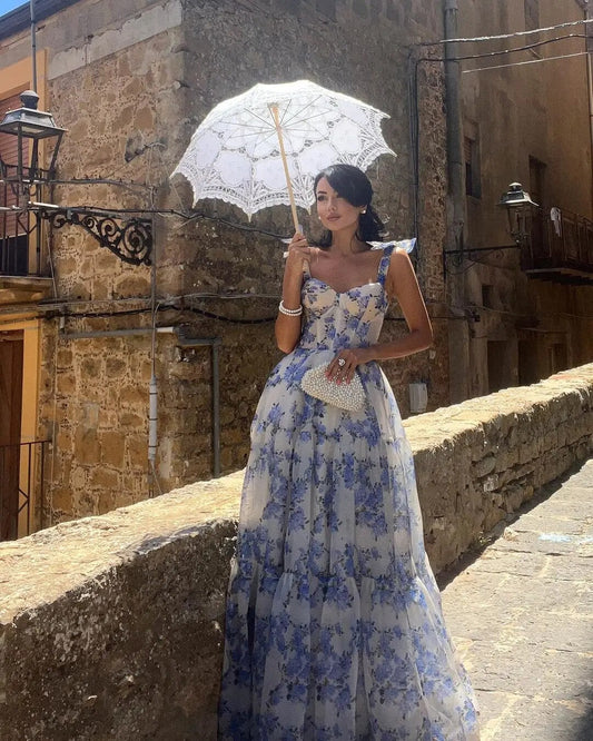 Hydrangea Floral Dress Spring Musthave