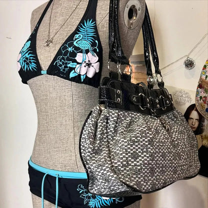 Island Tropical Flower Bikini Set
