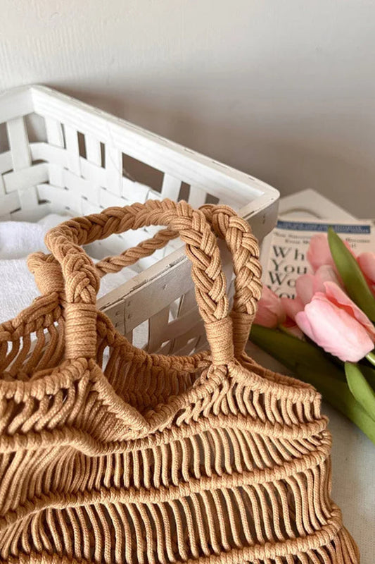 Roseto Woven Tote Bag