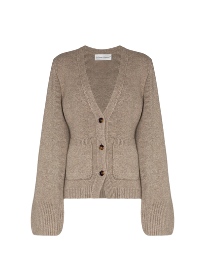 V-neck Button Knitted Cardigan