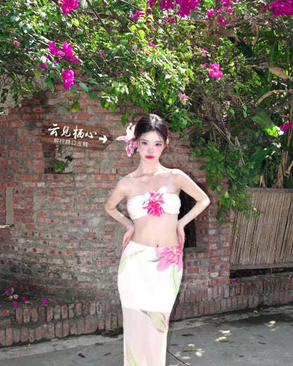 Aloha Bloom Two-Piece Set